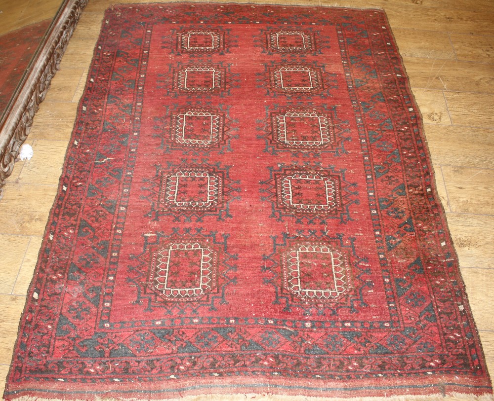 Two Belouch rugs, 174 x 88cm and 167 x 122cm